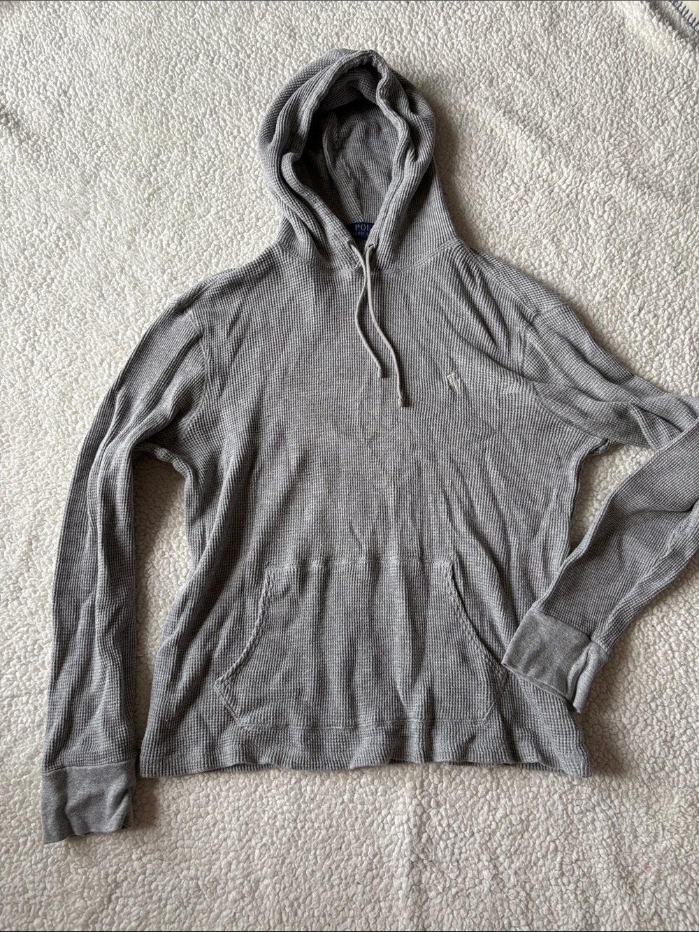 Polo Ralph Lauren waffle knit hooded